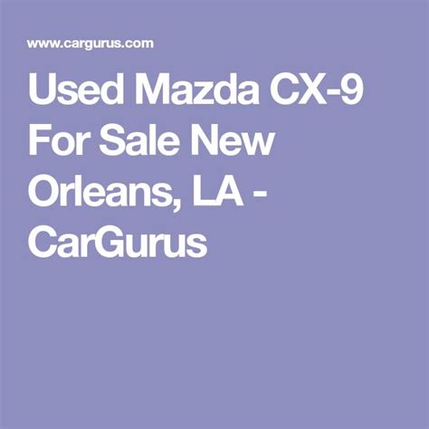 cargurus new orleans